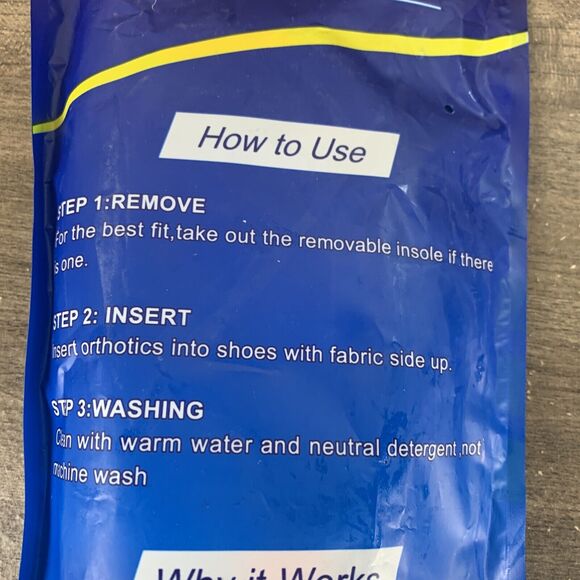 Womens Orthotic Arch Support Shoe Insoles Cushioning Shock Absorption Inserts - Picture 8 of 12